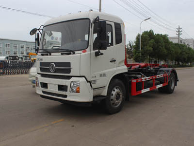 東風天錦鉤臂車SCS5180ZXXDFH6車廂可卸式垃圾車