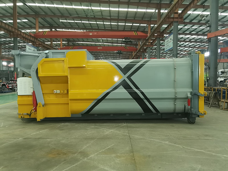 移動壓縮垃圾箱