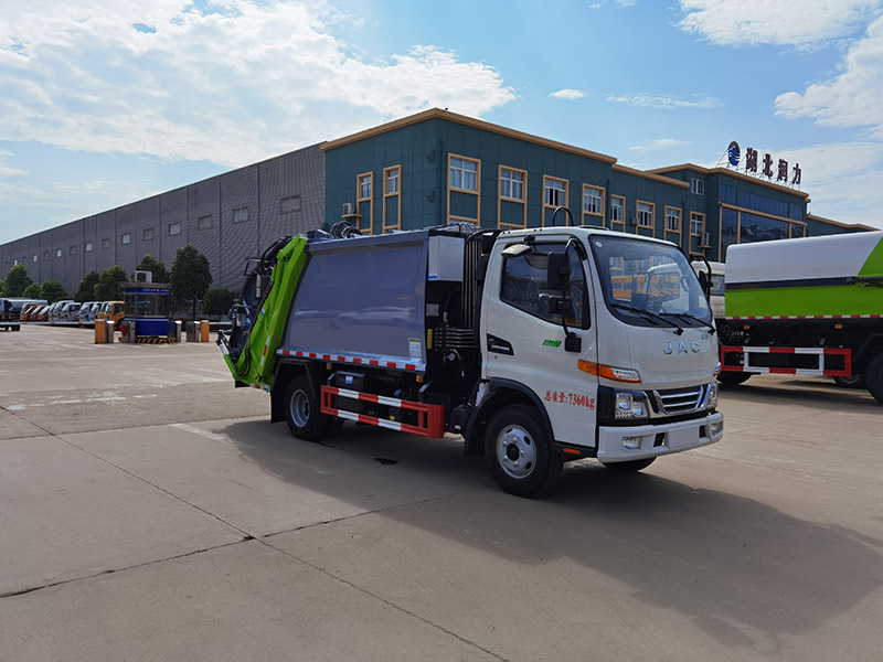 江淮V3國六底盤6方壓縮垃圾車