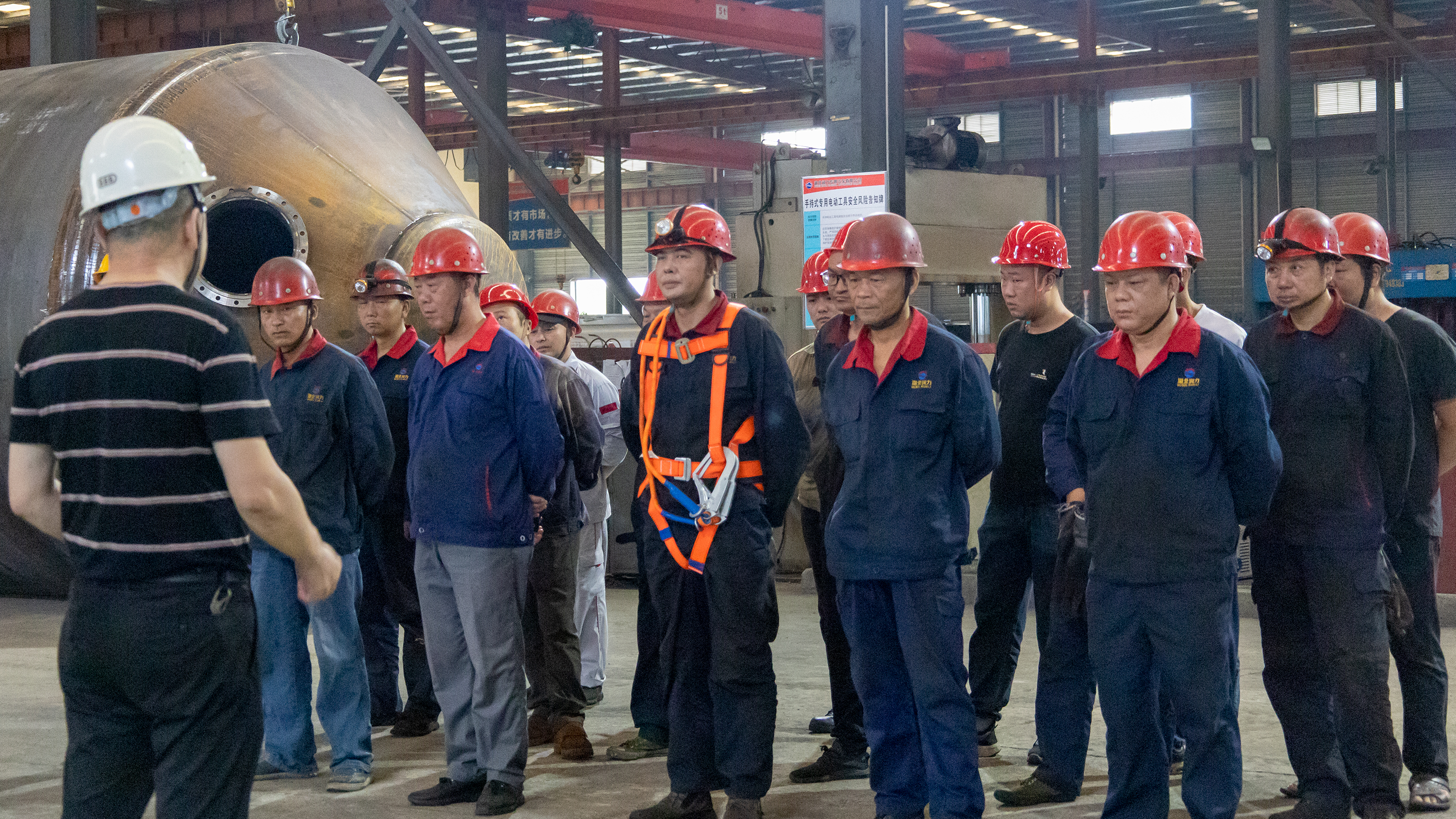 安全生產從我做起，湖北潤力開展有限空間作業和消防演習